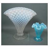 Two Piece Fenton Hobnail Lot