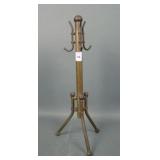 Vintage Brass Salesman Sample Coat Rack