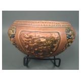 Roseville Pottery Florentine Hanging Basket