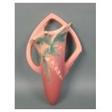 Roseville Pottery Pink Bleeding Heart Wall Pocket