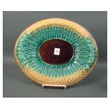 Adam & Bronley Majolica Wheat & Pineapple Tray