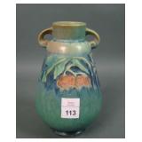 Roseville Pottery Green Baneda Arts & Crafts Vase