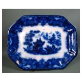 T.J. & J Mayer 'Formosa' Flow Blue Serving Platter