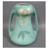 Weller Art Pottery Matte Green Kanova Vase