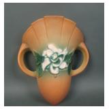 Roseville Art Pottery Pink Gardenia Wall Pocket