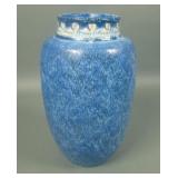 Roseville Art Pottery Blue Imperial II Deco Vase