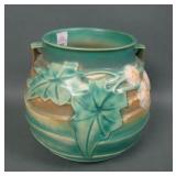 Roseville Art Pottery Luffa Handled Jardiniere