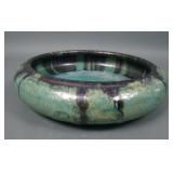 Fulper Pottery Arts & Crafts Flambe Low Bowl