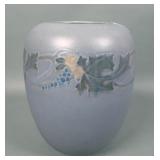 Roseville Pottery Victorian Gray Vase W/ Grapevine