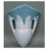 Roseville Pottery Carnelian Blue Wall Pocket