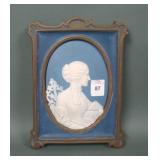 W. Clark Noble- Grueby Mary Baker Eddy Plaque