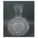 American Brilliant Cut Crystal Water Carafe