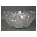 Libbey American Brilliant Cut Crystal Bowl