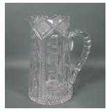 American Brilliant Cut Crystal Pitcher