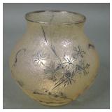 Victorian French Miniature Art Glass Vase