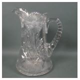 American Brilliant Cut Crystal Small Pitcher