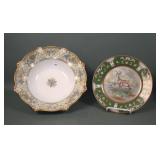 Two Piece Signed Nippon Porcelain Lot