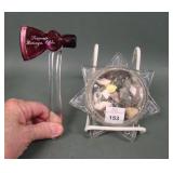 Two Piece Victorian Glass Lot