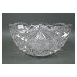 Signed Libbey ABC Geometric Round Bowl
