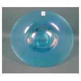 Fenton Celeste Blue Large Stretch Bowl