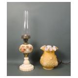 Two LG Wright Lamp Items