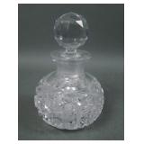 American Brilliant Cut Crystal Cologne Bottle