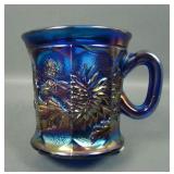 N'Wood Electric Blue Dandelion Mug