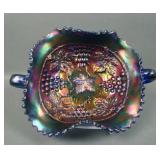 N'Wood Blue Grape & Cable Handled Bon Bon