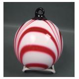 2001 Fenton/Dave Fetty Xmas Ornament