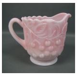 Fenton Rosalene Hanging Cherries Creamer