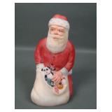 Fenton Decorated Enchantment Santa W/ Bag of Toys