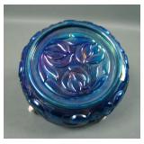 Fenton Blue Favrene Ogee Base Onlly
