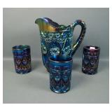 Imperial Elec. Purple Diamond Lace Pitcher