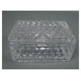 Rare Fostoria American Covered Cigarette Box