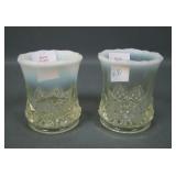 2 N'Wood Vaseline Opal Diamond Spearhead Toothpick