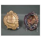 Two M'Burg Seacoast Pin Trays. (Damaged)