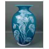 Fenton1984 Cincinnati Art Museum Decorated Vase