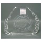 Fenton Crystal Georgia Glass Collectors Paperweigh