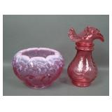 Two Piece Fenton Glass Lot