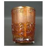1993 ICGA Amber Frolicking Bears Tumbler Vase