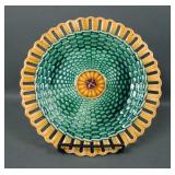 Signed Wedgewood Reticulated Basketweave Plate