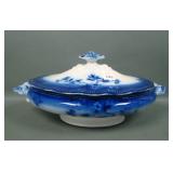Johnson Bros. Flow Blue 'St Louis' Covered Tureen