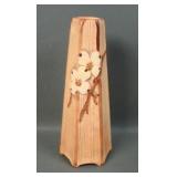 Weller Brown/ Yellow Klyro Bud Vase