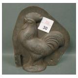 Antique Rooster Tin Chocolate Mold