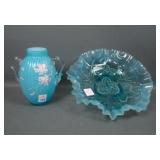 Two Piece Victorian Glass Bowl Lot