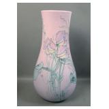 Weller Artist Signed Lefflar Hudson Decorated Vase