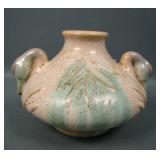Weller Pottery Patricia Vase With Duck Handles