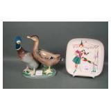 Two Piece Italian Porcelain Lot