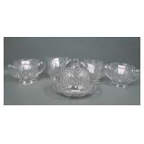 6 Piece Federal Glass Tulip & Honeycomb Childs Set