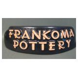 Frankoma Pottery Retail Store Sign.